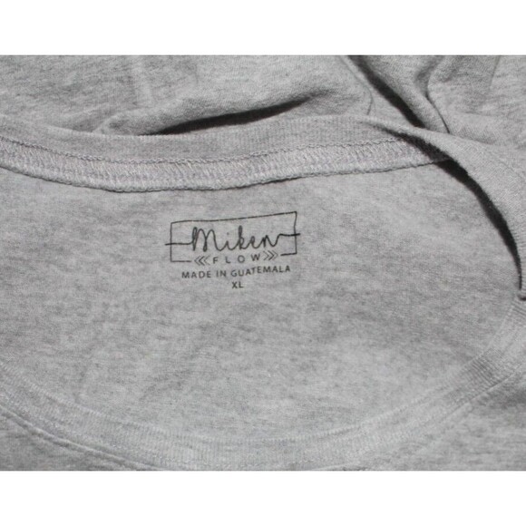 Miken Flow Women's Gray "Love  Globe" Tank Top Size XL - Picture 4 of 4
